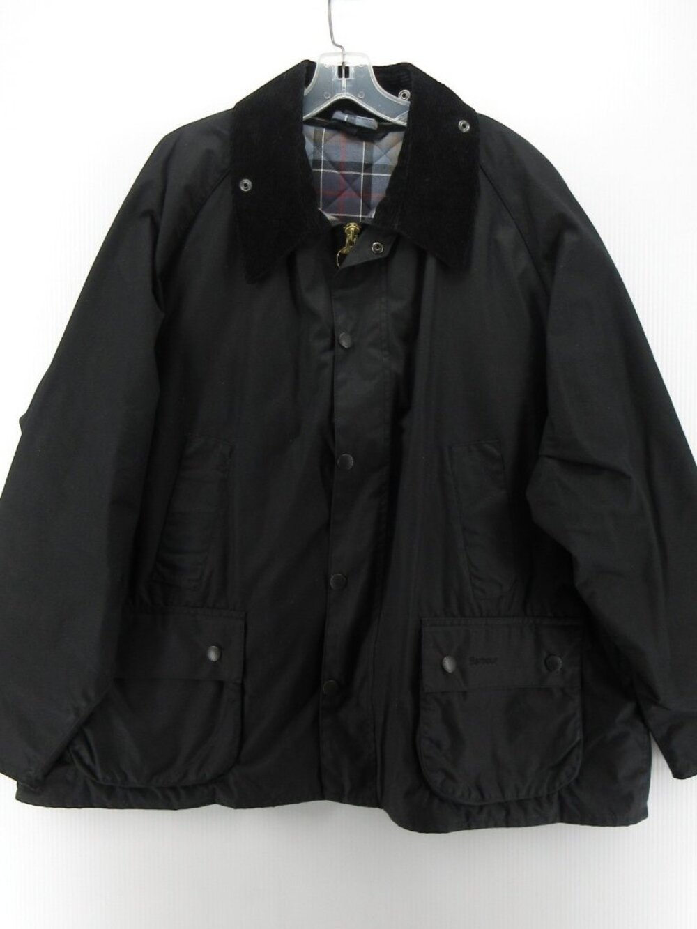 Barbour Jacket 52 Bedale A72 Waxed Coat Quilted Lined Corduroy Collar*